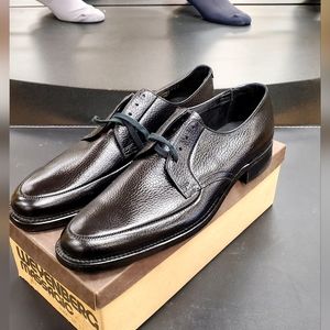 New Men's Weyenberg Massagic Killarney Black Leather Split Apron Toe US 11aa